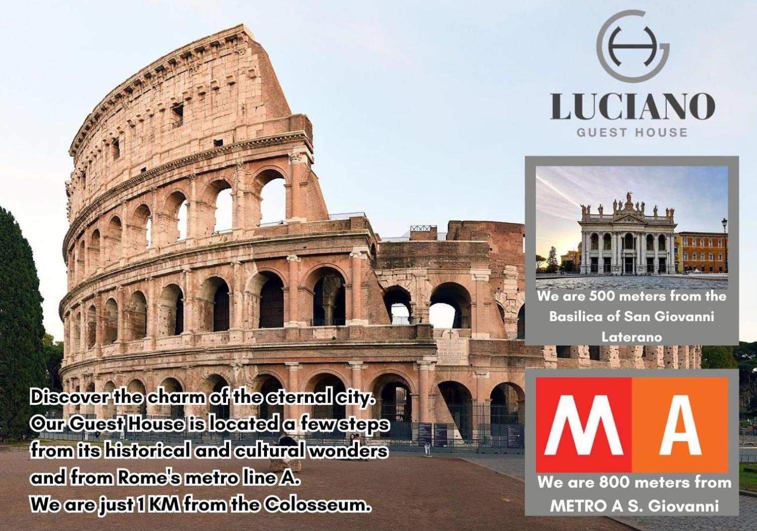 Luciano Laterani Guest House Rome Exterior photo